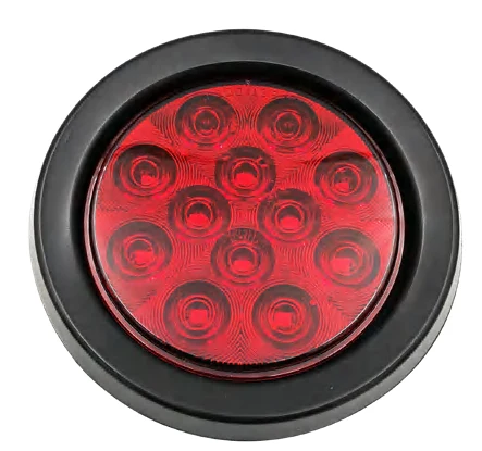 Round red LED tail lamp